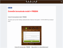 Tablet Screenshot of no.casinowinneronline.com